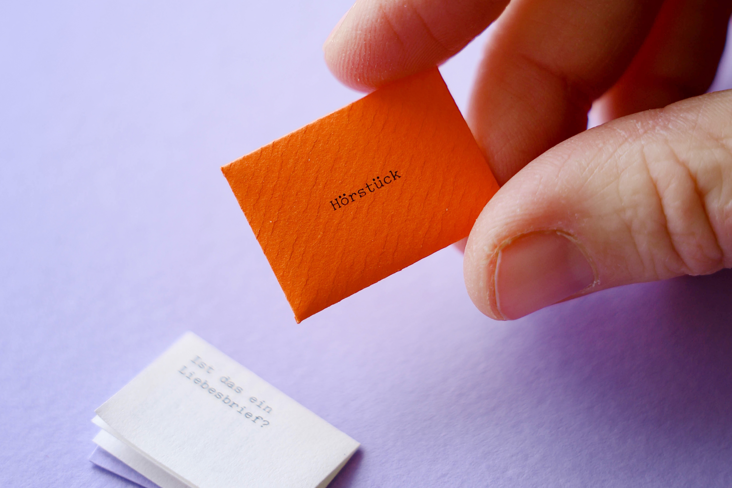 Ist das ein Liebesbrief? 1