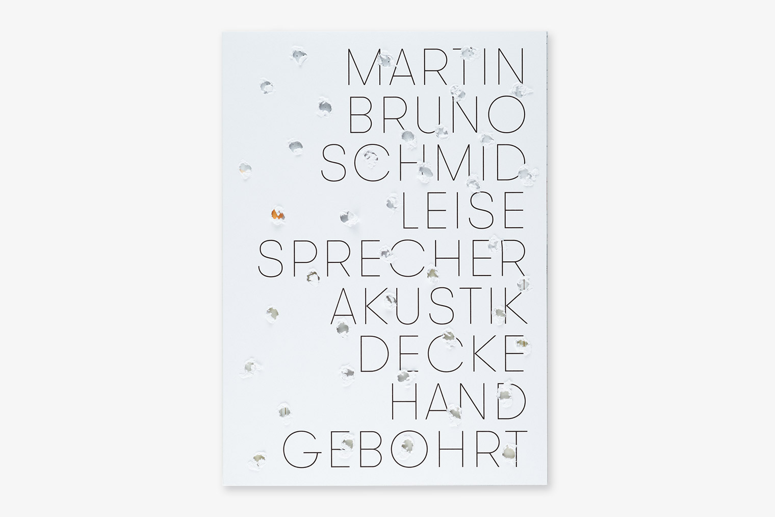 Martin Bruno Schmid: Leisesprecher 1