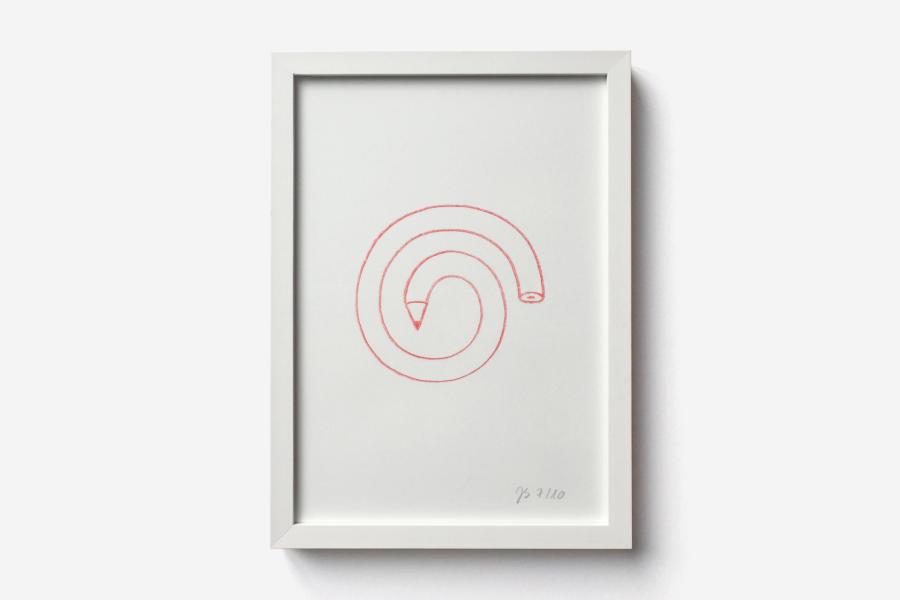 Julia Schneider: Schwindel Risographie 1