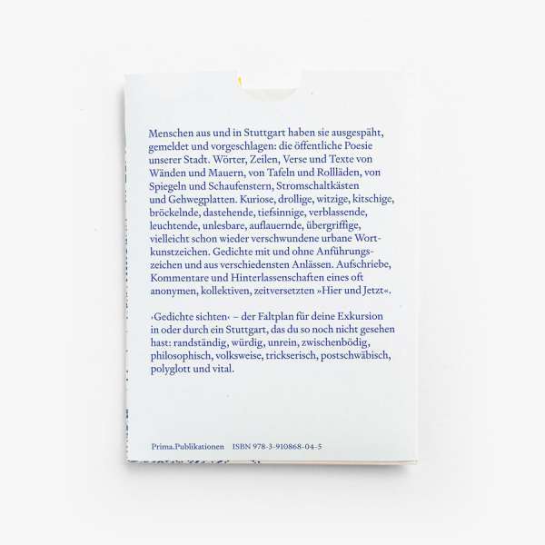 Der poetische Stadtplan für Stuttgart